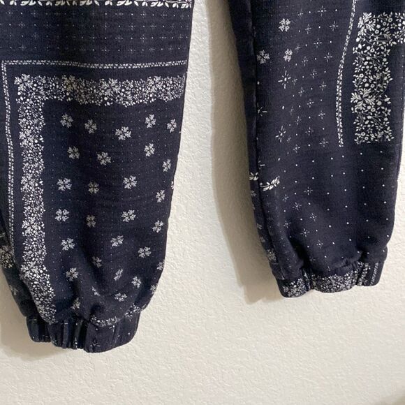 AG Women’s Bandana Print Sweatpants Size S - Picture 3 of 6